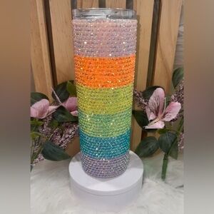 Colorful Crystal Vase